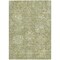 Homeroots 9' X 12' Sage And Green Damask Washable Indoor Outdoor Area Rug 603753 - alternate 4