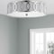 Jonathan Y Aria 3-Light 15.5" Metal LED Flush Mount, Chrome JYL3503B - alternate 8
