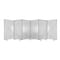 Homeroots 71" Clear Iron Folding Six Panel Screen Room Divider 370388 - alternate 4