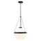 Vaxcel Lincoln 1-Light Pendant, Black P0449 - alternate 1
