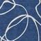 Homeroots 5' X 8' Navy Blue And Ivory Abstract Washable Indoor Outdoor Area Rug 597494 - alternate 3