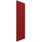 Ekena Millwork True Fit PVC Horizontal Slat Modern Style Fixed Mount Shutters, Fire Red, 12W x 32H, PR TFP001HZ12X032BR - alternate 6
