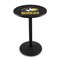 Holland Bar Stool Co 36" Blk Wrinkle Michigan Tech Pub Table, 36" dia. Top L214B3636MITech - alternate 1