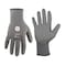 General Electric Unisex Dipped Gloves Gray L 1 pair GG205LC - alternate 1