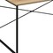 Homeroots 47" Natural and Black Wood and Metal Computer Desk 610397 - alternate 7