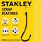 Stanley TARP STRAPS 31", 40PK S300431-40 - alternate 3
