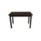 Homeroots 48" Dark Brown Solid Wood Dining Table 548865 - alternate 1