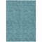 Homeroots 9' X 12' Teal Blue And Ivory Geometric Washable Indoor Outdoor Area Rug 602399 - alternate 6