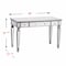 Homeroots 48" Silver Mirrored With Three Drawers 402057 - alternate 3