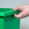 Storex 4 Gallon Storage Bin with Lid, Green 61408U06C - alternate 3