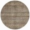 Homeroots 8' Brown Denim Blue And Beige Round Southwestern Washable Indoor Outdoor Area Rug 615952 - alternate 6