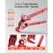 Vevor 3/16 in Brake Line Repair Kit 45 deg Single Brake Line Flaring Tool Kit CT-2020 - alternate 5
