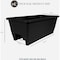 Hc Companies 24'' Black Deck Rail Box SPX24DB0G18 - alternate 3