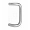 H.B. Ives 10 in. 90 Degree Offset Door Pull, 1 in. Round and 2-1/4 in. Clearance Satin Stainless Steel Finish 81900S32D - alternate 2