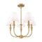 Z-Lite Tova Rubbed Brass 5 Light Chandelier 3049-18C-RB - alternate 3