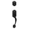 Kwikset Handleset, 2 Grade, Venetian Bronze, 238 x 234 in Backset, KW1 Keyway, 134 in Thick Door 95530-019 - alternate 1