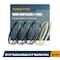 Powertec 59-1/2" Carbon Steel Band Saw Blades & 9" x 1/2" x 5/32" Band Saw Tires for Craftsman, Grizzly 13706 - alternate 1