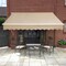 Vevor Patio Awning Retractable 12'x10' Awning Sunshade Shelter with Crank Handle RA350300 - alternate 4