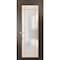 Sartodoors Solid French Door Frosted Glass Planum 2113 30x80 Solid Core Modern Interior PLANUM2113ID-CA-30 x 80 - alternate 1