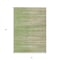 Homeroots 8' X 10' Green Beige And Ivory Striped Washable Indoor Outdoor Area Rug 597238 - alternate 6