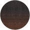 Homeroots 8' Orange And Charcoal Round Abstract Washable Indoor Outdoor Area Rug 588968 - alternate 4