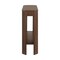 Alaterre Furniture Fluted Solid Wood Console Table 36 in Modern Entryway Table with Storage Shelf AFTBL-027 - alternate 2