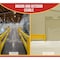 Mytee Products 8 ft x 15 in Bolt-On Steel 3-Rib Guard Rails 12,000 lbs - Yellow, 4PK GR3R-08x4 - alternate 4