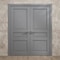 Sartodoors Interior Solid French Double Doors 60 x 96 inches, Ego 5012 Painted Grey Oak, Wood Interior Solid EGO5012DD-SEK-6096 - alternate 2
