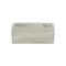 Homeroots 9in Light Gray Cement Indoor Outdoor Rectangular Pot Planter 487429 - alternate 4