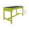 Diversified Spaces Lab Workbench, Top 60"x30" Charcoal/Lime AMS6030LCLL - alternate 3