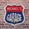 Signmission Michael's Garage, 6 inch X 6 inch, Plastic Sign, 2PK SHI-P-2PACK-6-383-MICHAEL - alternate 3