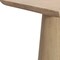 Homeroots 24" Natural Distressed Solid Wood Square Pedestal End Table 605354 - alternate 5
