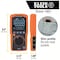 Klein Tools Slim Digital Multimeter, 600V, Temp, 600 V Max DC, TRMS, 4,000 Instrument Counts, LCD MM450 - alternate 6