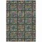 Homeroots 8' X 10' Fern Green Purple And Teal Blue Medallion Washable Indoor Outdoor Area Rug 589269 - alternate 5