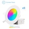 Infibrite 4 In WiFi Smart 9W 810LM Recessed LED Ceiling Light, Alexa/Google, Wet Rated, 6PK IB-001-1-9W-WH-6PK - alternate 1