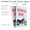 Signmission Motorcycle Repair, Plastic Signs Only 24 Inch x 36 Inch, Corrugated Plastic, 2PK CSB-2436-2PACK-Motorcycle Repair - alternate 2