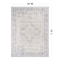 World Rug Gallery Blue and Ivory Medallion Rug - Machine Washable, Flat Pile, Family Friendly 10 ft x 14 ft WR172BLUE10X14 - alternate 4