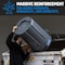 Magnum Tool Gray 55 Gallon Trash Can Set (Trash Can, Quiet Dolly, and Reinforced Lid) (3 Set) CMTC-CLD0-55G03 - alternate 4
