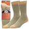 Railroad Sock Mens Premium Copper Infused Crew Socks, Earth/Copper, 6-12 M, 1 PR 4010 EA - alternate 1