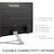 Viewsonic 27IN 4K UHD THIN-BEZEL IPS MONITOR WITH USB-C, HDMI, AND DISPLAYPORT, 3840 X 2160 VX2776-4K-MHDU - alternate 5