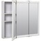 Zenith Zenna Home Wht 29.63 in Wx25.75 in Hx4.5 in D Tri-View Surface Mount Medicine Cabinet W30 - alternate 3