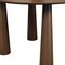 Homeroots 79" Walnut Solid Wood Oval Dining Table 721116 - alternate 2
