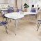 Flash Furniture Wren 72 in x 48 in Kidney Adjustable Height Activity Table, Thermal Laminate Top, Standard Legs, White XU-A4872-KIDNY-WHT-T-A-GG - alternate 7