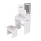 Homeroots 43" White Wood Lighted Two Drawer Dresser 714263 - alternate 4