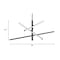 Afx Knoll - LED Pendant - 48in - Polished Chrome KNOP48LAJUDPC - alternate 5