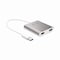 J5Create USB to HDMI Adapter, 7.87in, Silver/White JUA365 - alternate 1