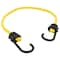 Keeper Bungee Cord, 24 in L, Rubber, Yellow, Hook End 06321 - alternate 2