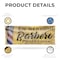 Signmission En servicio barbero profesional, 48 Inch x 120 Inch, Vinyl Banner B-120-30560 - alternate 3