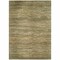 Homeroots 3' X 5' Fern Green And Taupe Abstract Washable Indoor Outdoor Area Rug 618274 - alternate 3