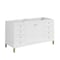 James Martin Vanities Chicago 60 in. Double Vanity, Glossy White, w/ 3 CM Lime Delight Silestone Top 503-V60D-GW-3LDL - alternate 6